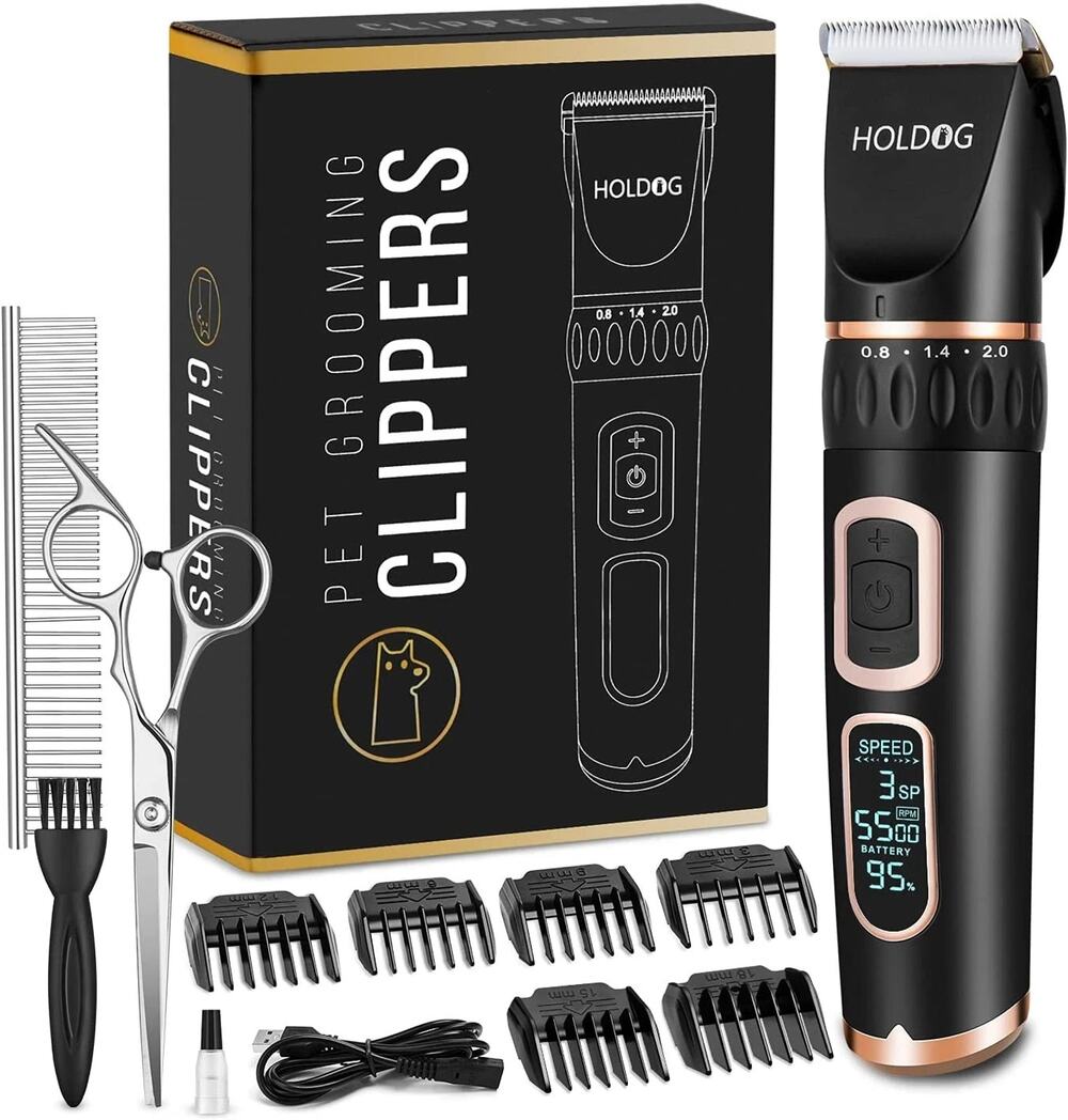 Professional Groomer Pet Grooming Kit Dog & Cats Trimmer Hair Clippers Shaver
